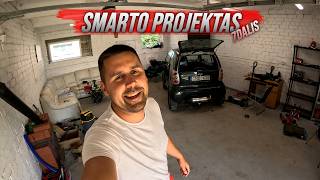 SMARTO PROJEKTAS. TEST DRIVE. KAS VĖL SULŪŽO? | 7 DALIS