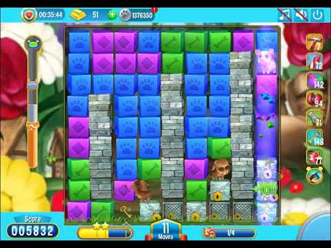 Pet Rescue Saga Level 2966 - NO BOOSTERS | SKILLGAMING ✔️