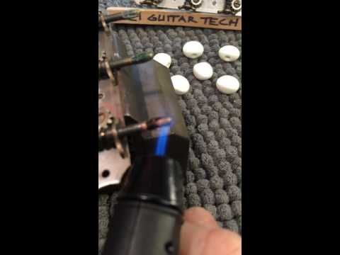 Replacing vintage tuner tips