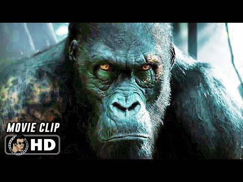Tarzan Vs Akut Scene | THE LEGEND OF TARZAN (2016) Movie CLIP HD