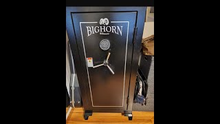 Bighorn gun safe opening & Electronic safe lock troubleshooting safe lock malfunction tips & tricks