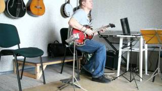 Video thumbnail for Orfeus Hebros guitar by Linas Pečiūra