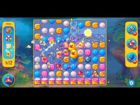 Fishdom level 7912 to 7914 / niveau 7912 au 7914
