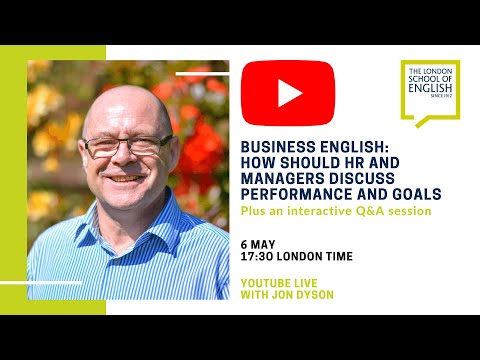 Business English: how should HR and managers discuss performance and goals