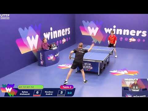 WINners CUP table 2  04.09 Syksa Aleksandr - Novikov Andrei  15:00