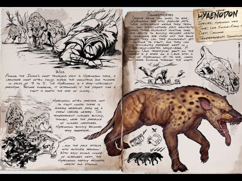 How To Tame A Hyaenodon On ARK Survival Ascended