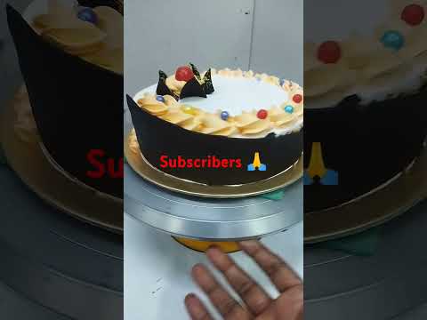 Butterschotch cake #weddingcake #cakedesign #video #cake #youtubeshorts #viralvideo
