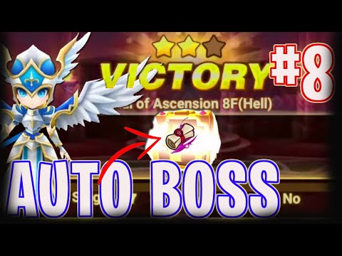 Summoners War TOA HELL FLOOR 8 AUTO BOSS WITH CAMILLA - 2 Star Clear