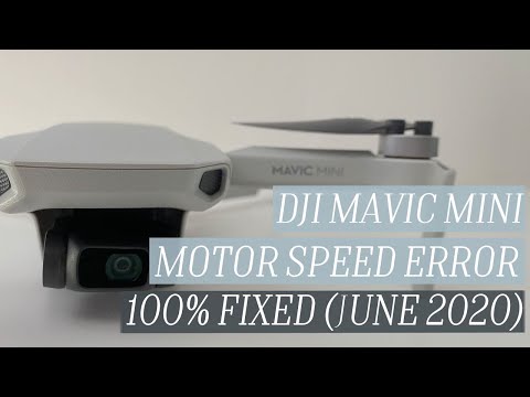 Ошибка скорости двигателя DJI Mavic Mini NEW FIX 100% (код 30246)