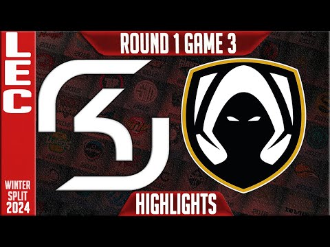 SK vs TH Highlights Game 3 | LEC Winter 2024 Playoffs Lower Round 1 | SK Gaming vs Team Heretics G3