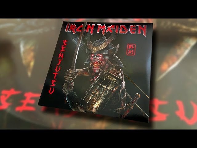 Vídeo relacionado con Camiseta Iron Maiden Senjutsu. Camiseta Oficial de Rock Negra. Banda Heavy Metal. Algodón. Unisex. Adulto Muchacho. (S)