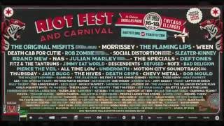 Riot Fest Chicago 2016 Teaser Video