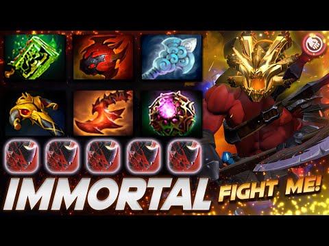 Axe Immortal Berserk - Fight Me! - Dota 2 Pro Gameplay [Watch & Learn]