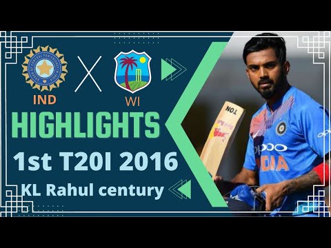 KL Rahul 1st t20 international century | India Chase 246 in t20 | India vs West Indies 2016 t20