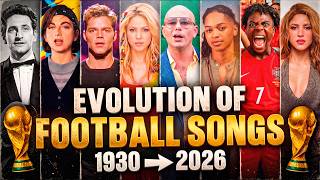 Download lagu THE EVOLUTION OF FOOTBALL WORLD CUP ANTHEMS (1930 - 2026) mp3