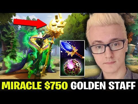 MIRACLE RUBICK AGHANIM'S SCEPTER $750 Golden Staff of Perplex