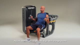 Matrix Fitness Ultra Biceps Curl Setup & Movements