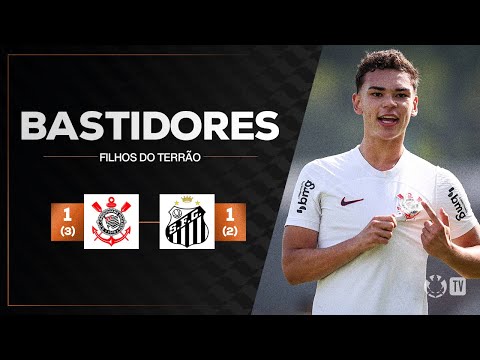 BASTIDORES DA BASE | CORINTHIANS 1 (3) X (2) 1 SANTOS | PAULISTÃO SUB-15 2025 | QUARTAS DE FINAL
