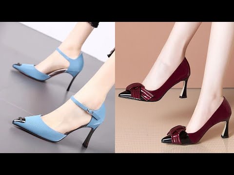 Step into Luxury and Style with our office style Genuine Leather pumps | easy to wear ladies shoes