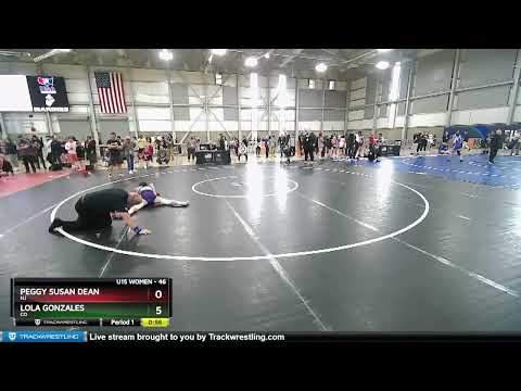 46 Lbs Champ. Round 2 - Peggy Susan Dean, NJ Vs Lola Gonzales, CO 2e28