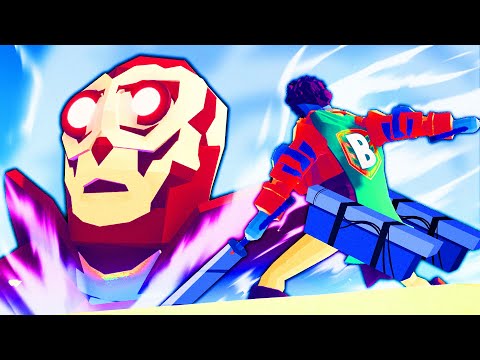 TABS DEFENDING Our FORTRESS From Attacking Titans in Totally Accurate Battle Simulator!!