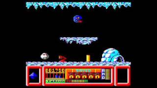 [AMSTRAD CPC] Frostbyte - Gameplay Run-through