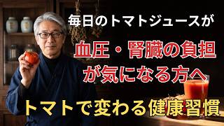 【健康野菜】血圧・血管年齢が気になるなら？トマトで変わる健康習慣