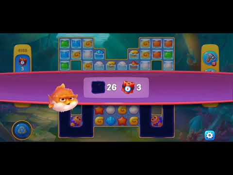 Fishdom 6168 Hard Level - NO 💣🧨💥