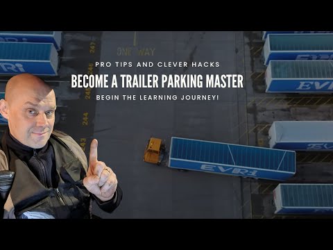 HGV Crazy Shunter - Mastering Trailer Parking: Tips for New Drivers