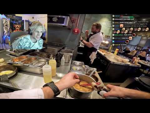 xQc Reacts to 'POV: Head Chef at a Top London Restaurant'