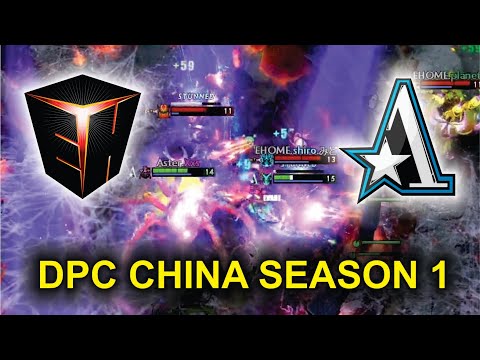 ASTER vs EHOME - DPC CHINA Tour 1: Division I Dota 2 Highlights