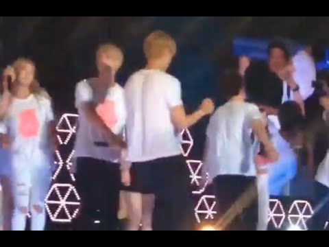 [Fancam] 140815 EXO Luhan at SMTOWN Live World Tour IV in Seoul Ending
