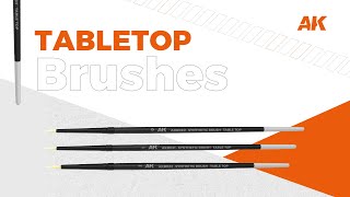 AK Synthetic Tabletop Brush – 2