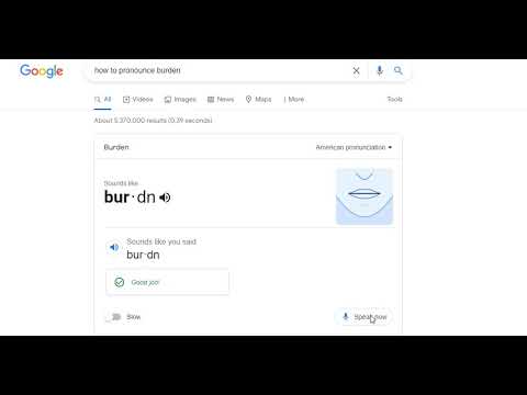 How to pronounce BURDEN