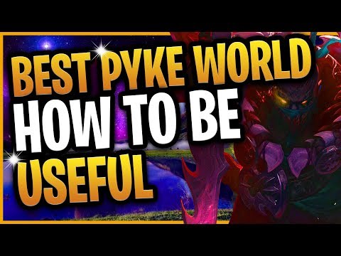 BEST PYKE WORLD SHOWS HOW TO BE USEFUL WHEN FEEDING!!! INSANE COMEBACK!!! PATCH 9.8