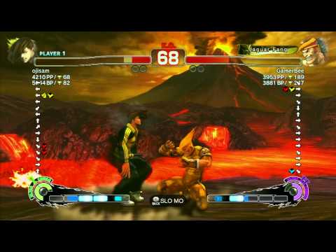 SSF4 AE: Ojisan Boy (Yang) vs GamerBee (Adon) - Ranked Match (720p HD)