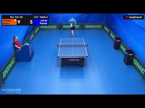 13:15 Jedrzej Basaj 3-0 Jakub Placek 04.06.2023 | TT Euro.Cup Poland Master.