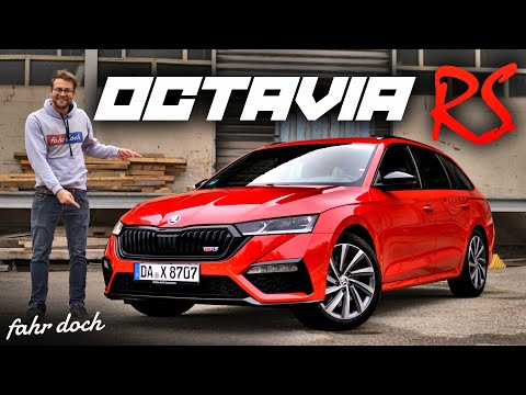 RS in everyday life: Endurance test | Skoda Octavia RS Combi 245 hp 2.0 TSI | Review and driving ...