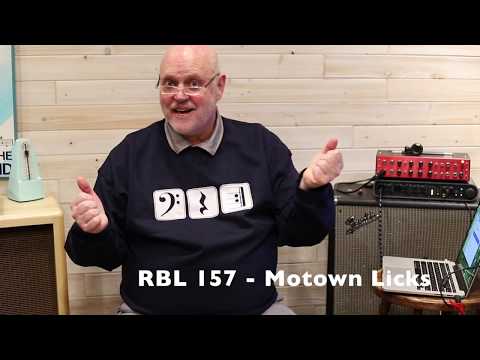 Real Bass Lessons 157 - Motown Licks