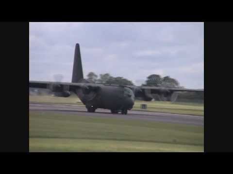 RAF C-130K HERCULES C1 with "special forces" vision and defensive equipment