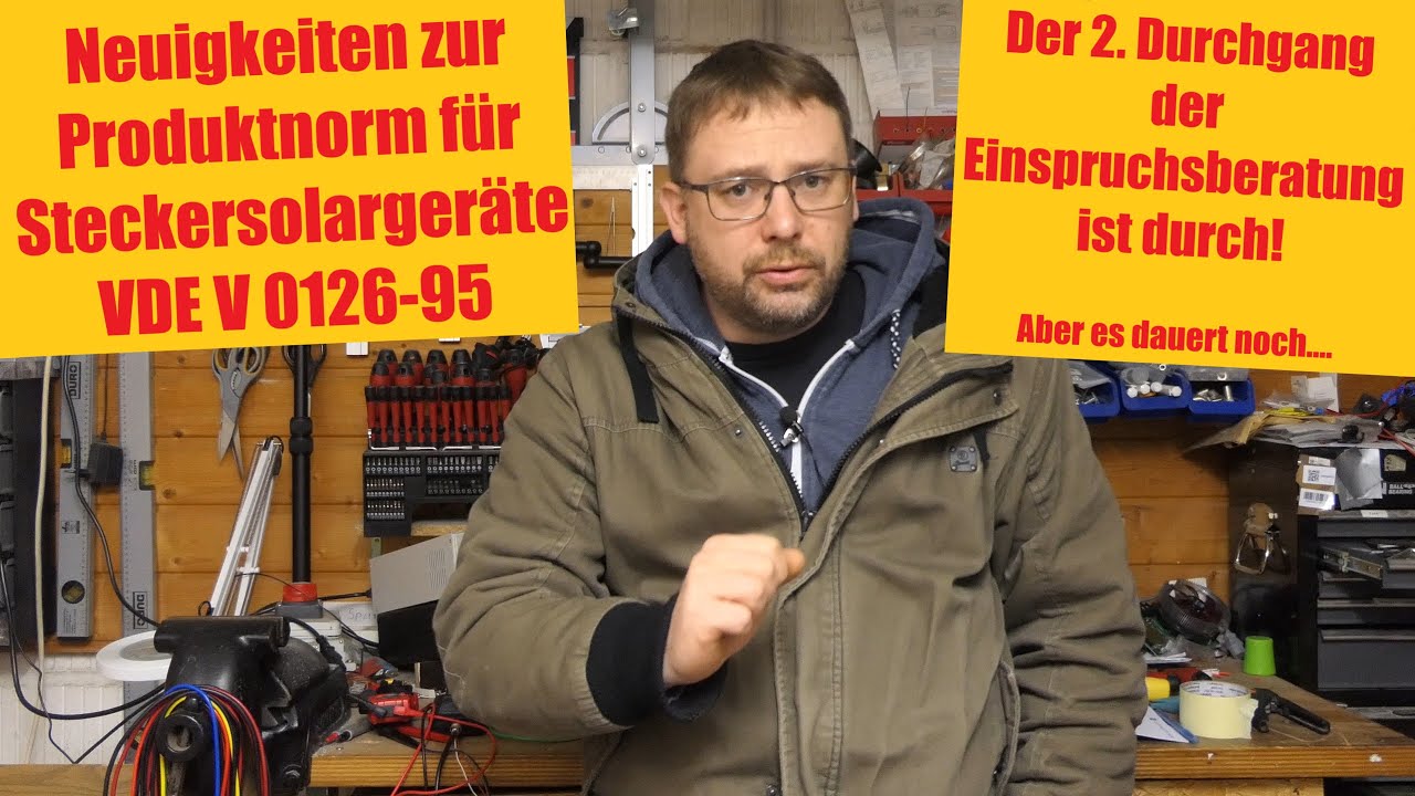 What's new about the product standard for plug-in solar devices VDE V 0126-95?