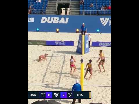 Beach pro Tour Dubai 🏅: Molly Turner & Madelyne Anderson