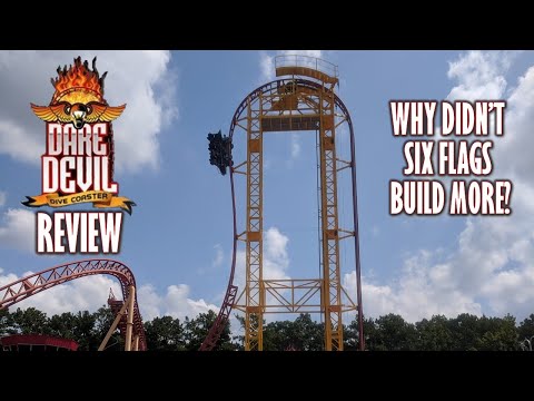 Video review of Dare Devil Dive by Canobie Coaster