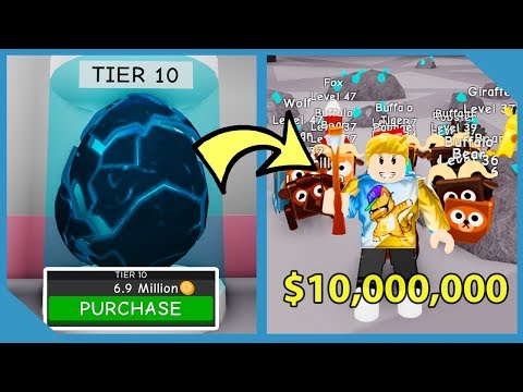 Buying The Most Expensive Pet In Roblox Pet Mining Simulator