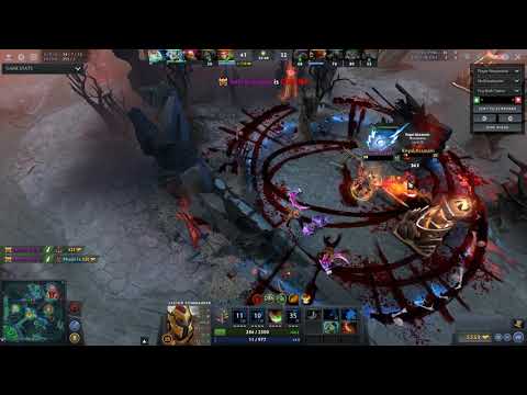Best Triple Rampage in Dota 2 By Legion Commander