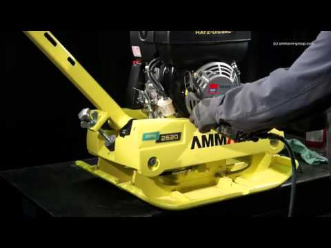 Ammann Vibratory Plate Service Video - APR 2620 General Maintenance