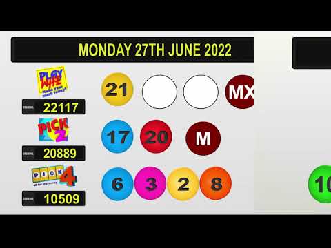 NLCB Online Draws Monday 27th June 2022