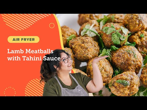 Juicy Air Fryer Lamb Meatballs Recipe | Easy & Flavor-Packed
