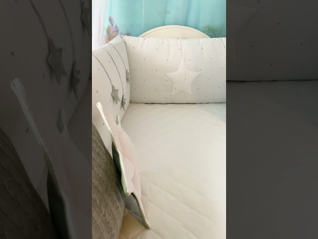 Kit Berço 2 em 1, formato de U e L ⭐🥰 #graodegente #kitberco #enxoval #enxovaldebebe #quartodebebe