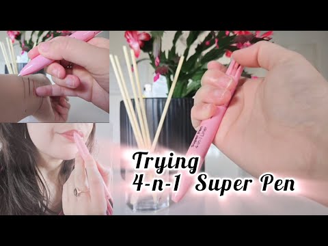 Worth the Hype? Trying 4-in-1 Make Up Super Pen  | Mco Superpen